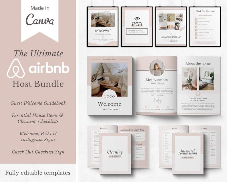 Download a Guestbook Template for Your Airbnb or Hotel